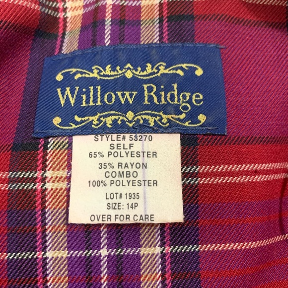 Willow Ridge Dresses 96s Vintage Willow Ridge Button Down Dress